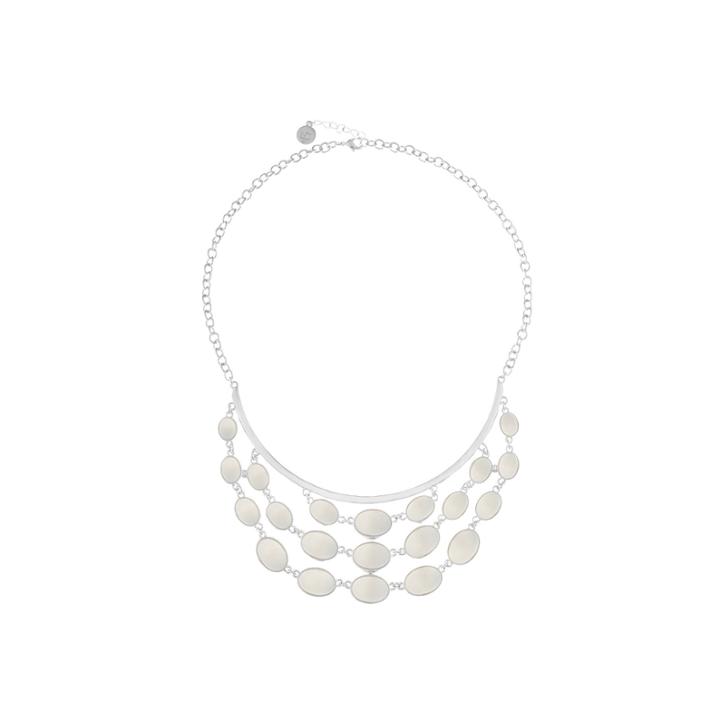 Liz Claiborne White Statement Necklace