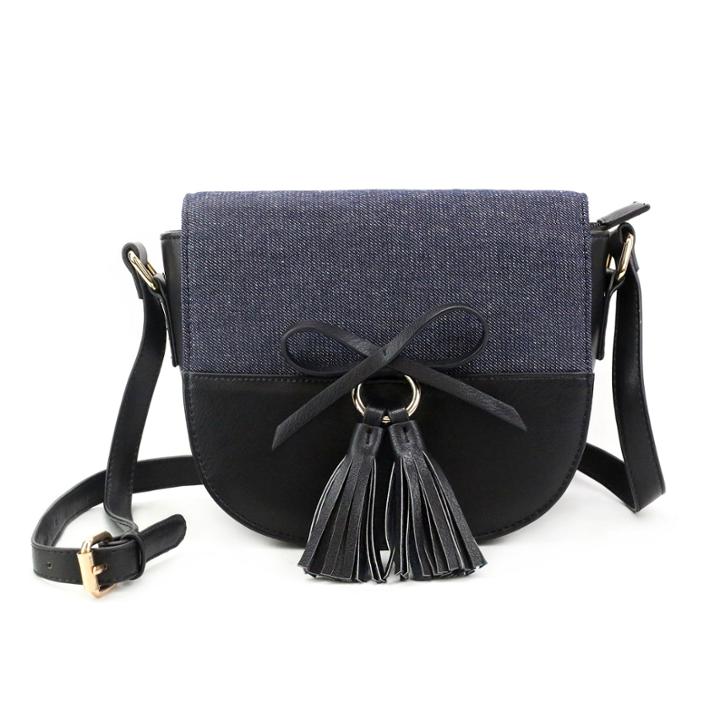 Olivia Miller Maliha Two Tone Saddle Crossbody Bag