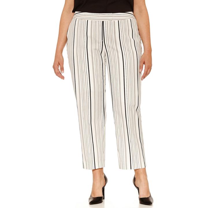Worthington Modern Fit Ankle Pants 28 - Plus
