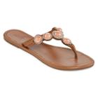 Mixit&trade; Opaque Stone T-strap Sandals