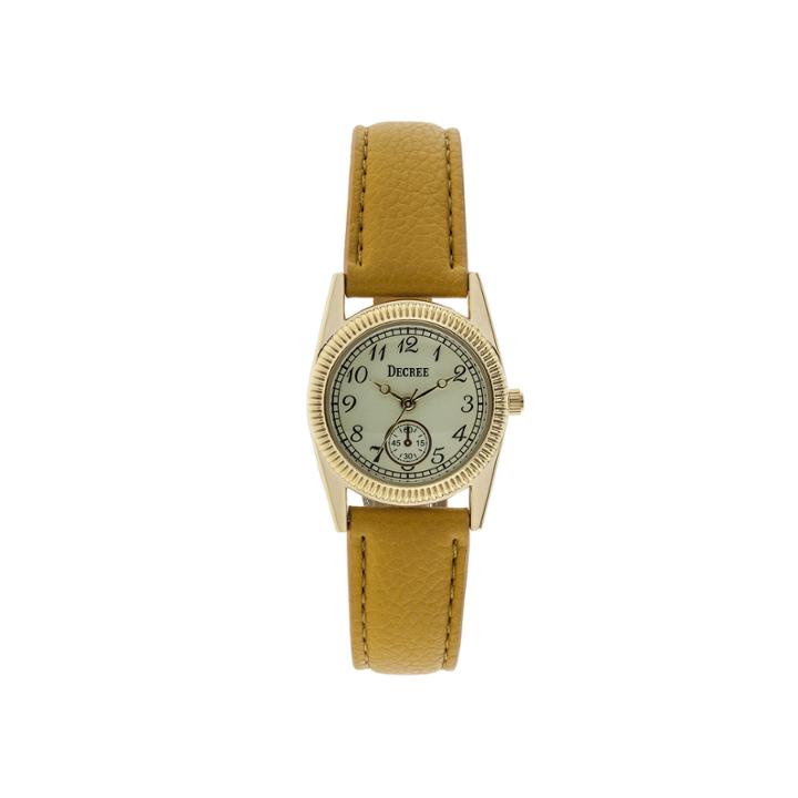 Decree Womens Coin-edge Bezel Watch