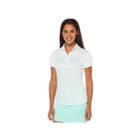 Pga Tour Short Sleeve Floral Polo Shirt