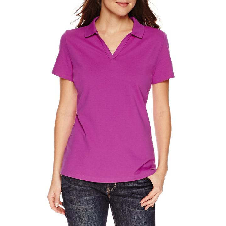 St. John's Bay Polo Shirt - Petites