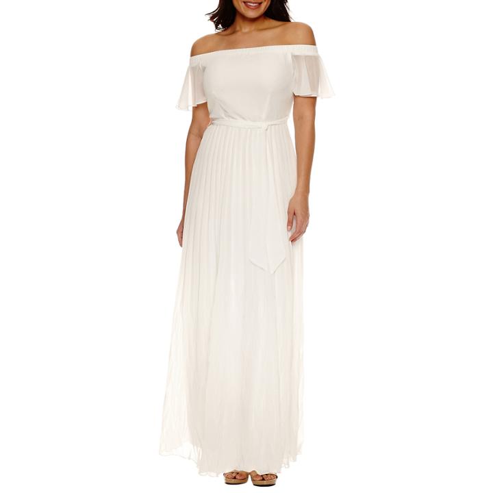 Bisou Bisou Short Sleeve Maxi Dress