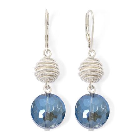Monet Silver-tone Double-drop Earrings