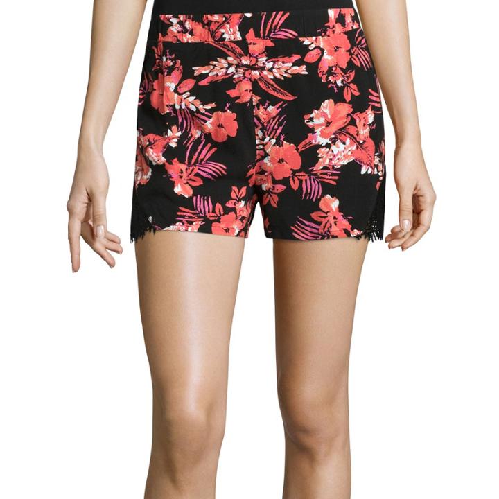 Love By Design High-rise Crochet Lace Short