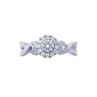Opulent Diamond 5/8 Ct. T.w. Certified Diamond 14k White Gold Twist Ring