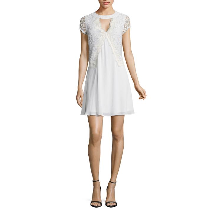 Coffee & Cake Short Sleeve A-line Dress-juniors