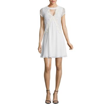 Coffee & Cake Short Sleeve A-line Dress-juniors