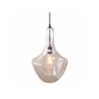 Warehouse Of Tiffany Love 1-light Adjustable Cord Glass Edison Pendant With Bulb