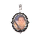 Star Wars Stainless Steel Rey Cameo Pendant Necklace