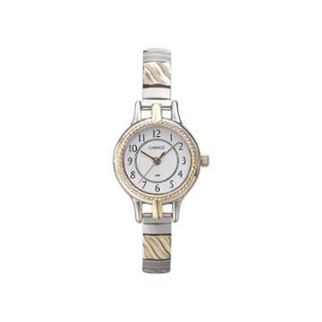 Carriage By Timex Womens Two-tone Stainless Steel Expansion Bracelet Watch C3c3599j
