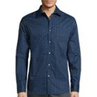 Claiborne Long-sleeve Collections Slim-fit Stretch Woven Shirt