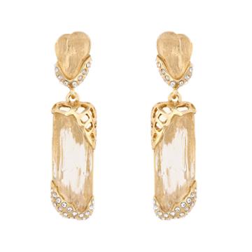 10021 Kara Ross Crystal Fragment Drop Earrings