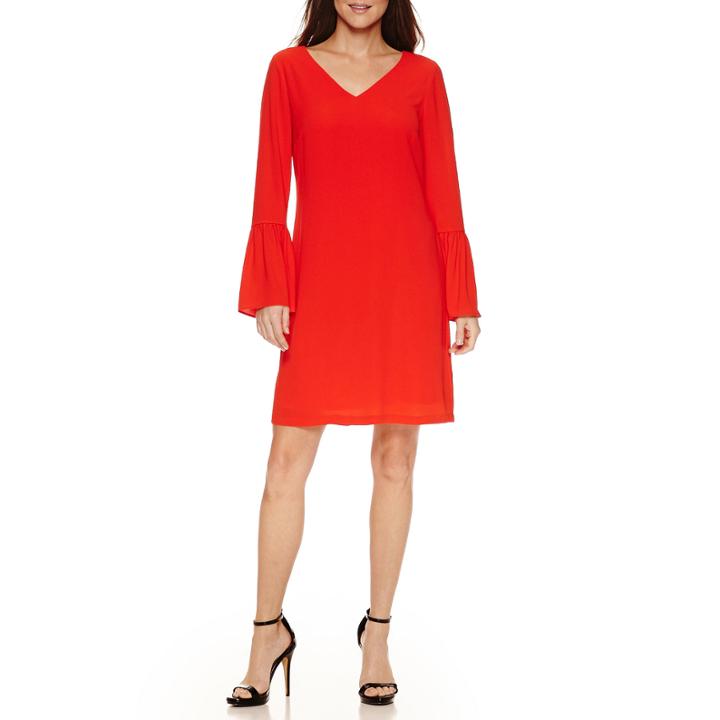 Worthington Bell Sleeve Shift Dress