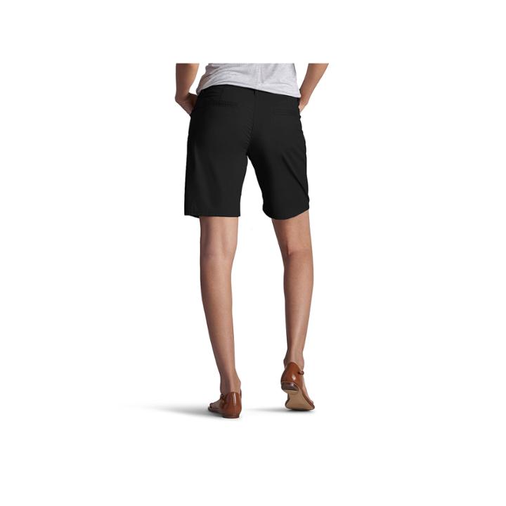 Lee Classic Fit Twill Bermuda Shorts-petites