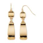 Liz Claiborne Gold-tone Bar Earrings