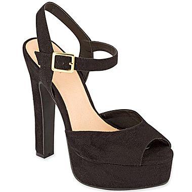 Olsenboye® Dakota Platform Sandals Black
