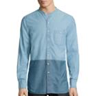 Arizona Long-length Colorblock Chambray Woven Shirt