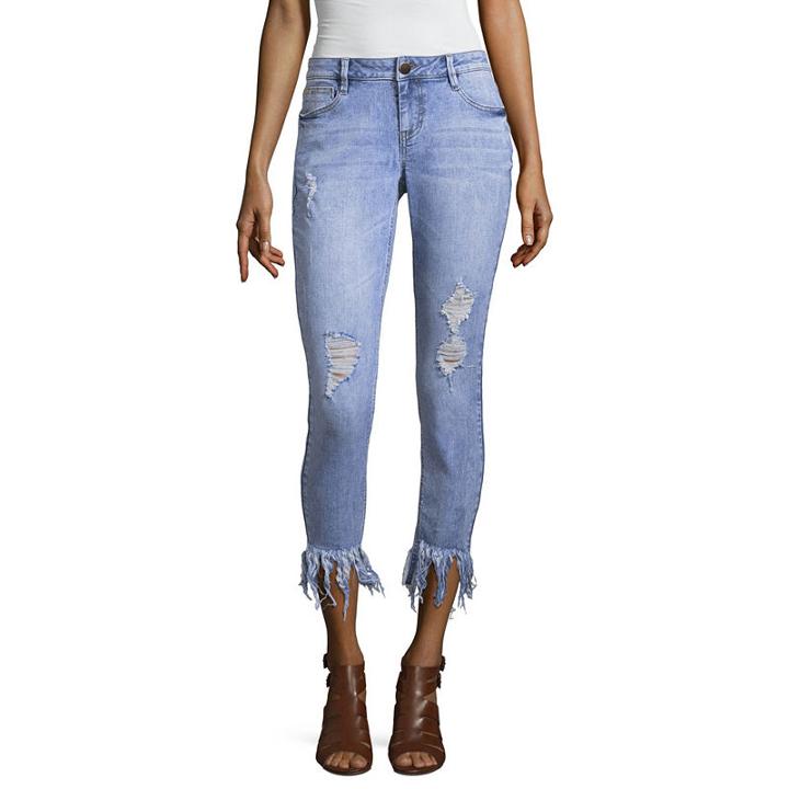 Project Indigo Fray Hem Skinny Jean