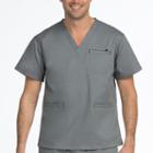 Med Couture Mc2 Mens Classic V-neck Scrub Top