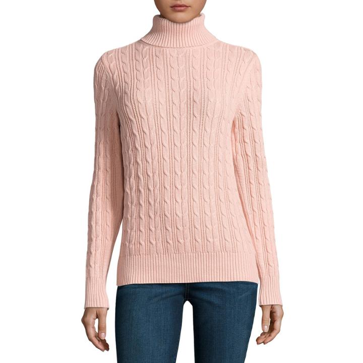 St. John's Bay Turtleneck Sweater- Talls