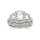 Limited Quantities! 2 1/3 Ct. T.w. Diamond 14k White Gold Ring