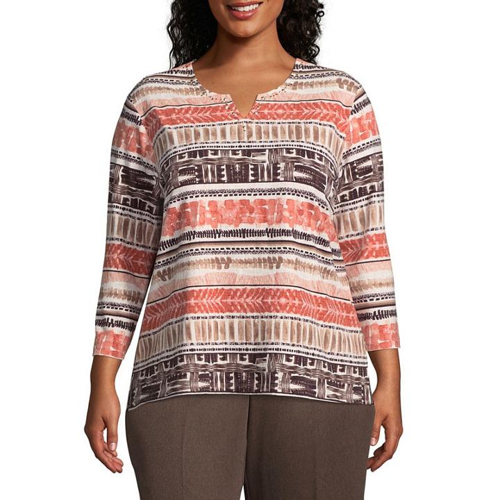 Alfred Dunner Tee - Plus