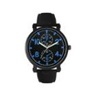 Olivia Pratt Mens Blue And Black Silicone Watch 26525royal