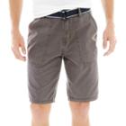 Jf J. Ferrar Belted Ripstop Shorts