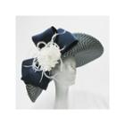 Whittall & Shon Derby Hat Lg Upbrim With Bow And Flower