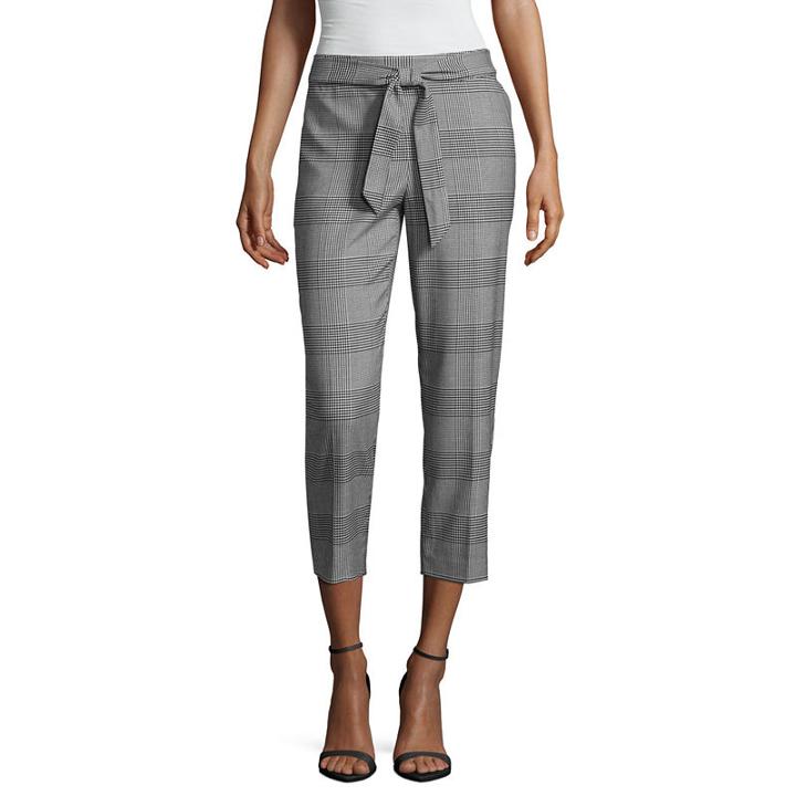 Worthington Tie Front Capri Pant- Talls