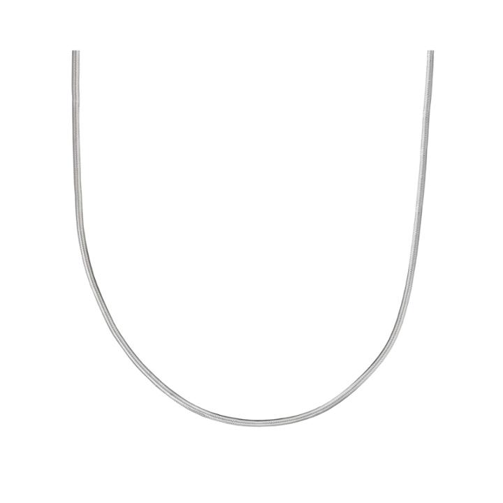 Silver Reflections&trade; Sterling Silver Flat Matte Snake 16 Chain Necklace