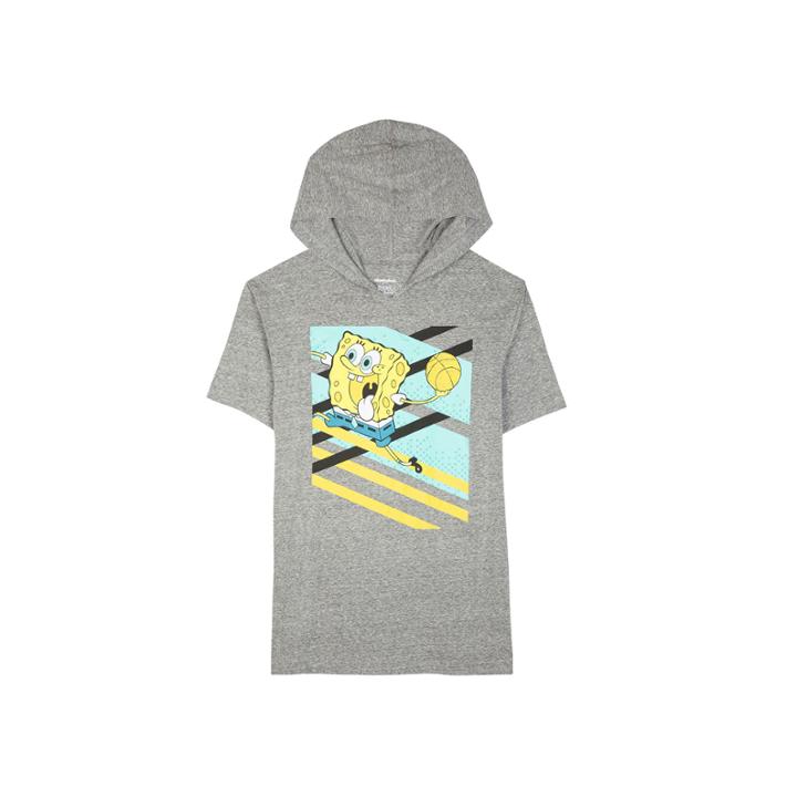 Spongebob Short-sleeve Hoodie Tee