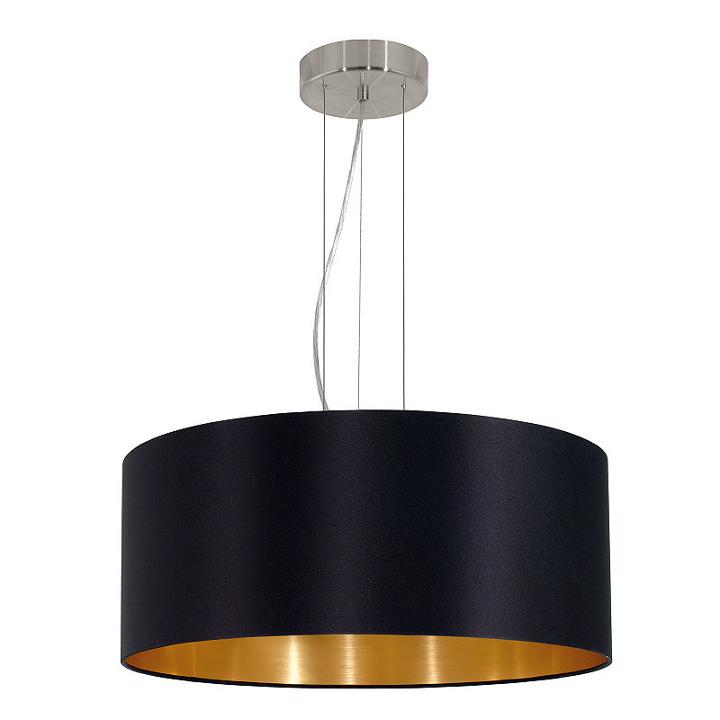 Eglo Maserlo 3-light 21 Inch Satin Nickel Pendantceiling Light