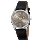 Akribos Xxiv Womens Black Strap Watch-a-879ss