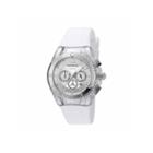 Techno Marine Womens White Strap Watch-tm-115171