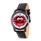 Disney The Muppets Mens Black Strap Watch-wds000350