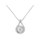 Limited Quantities! 1/2 Ct. T.w. White Diamond Round 10k Gold Pendant