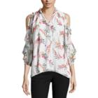 Worthington Sleeveless V Neck Satin Blouse
