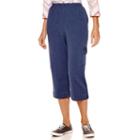 Alfred Dunner Cape Hatteras French Terry Capris