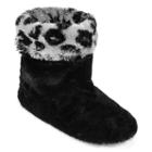 Mixit&trade; Fuzzy Faux-fur Bootie Slippers