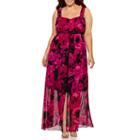 Connected Apparel Sleeveless Maxi Dress-plus