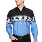 Ely Cattleman Long Sleeve Plaid Snap Western Shirt
