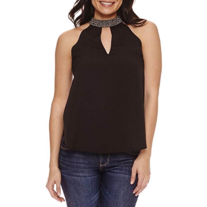 Bold Elements Choker Halter Top
