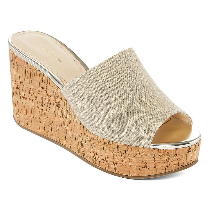 Liz Claiborne Paloma Womens Wedge Sandals