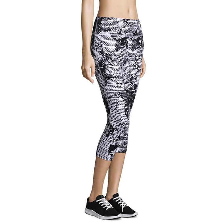 Xersion Studio Cotton Printed Capris