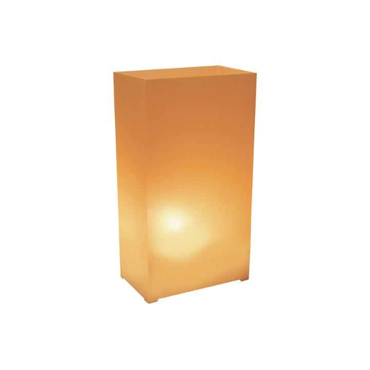 Plastic Luminaria Lanterns- Set Of 100