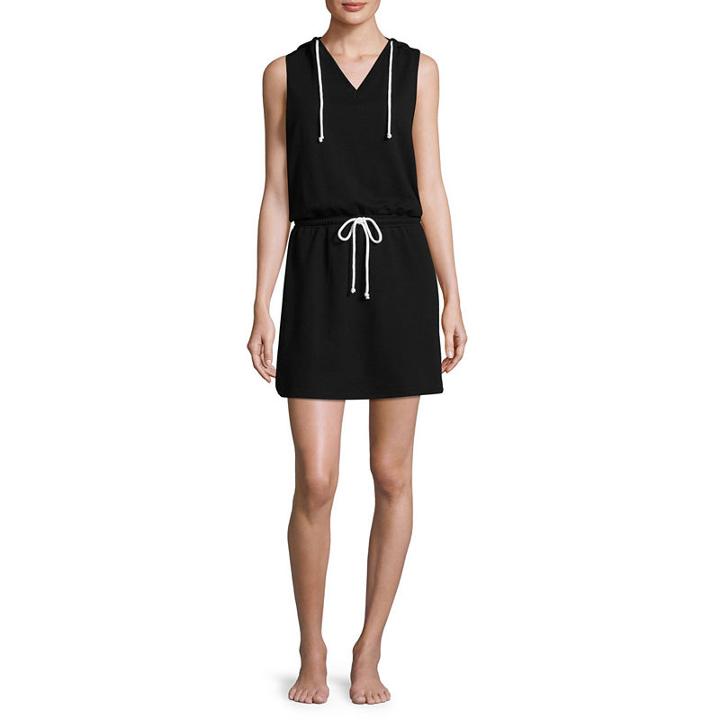 Flirtitude Cross Back Dress - Juniors