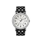Timex Weekender Womens Black Dot Strap Reversible Watch